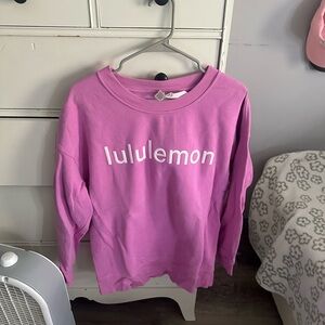 Lululemon Pink Sweatshirt